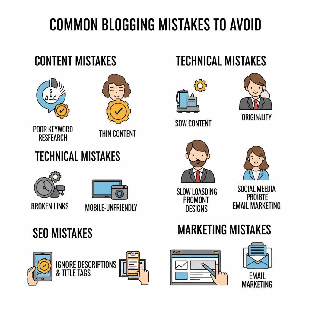 Blogging Mistakes