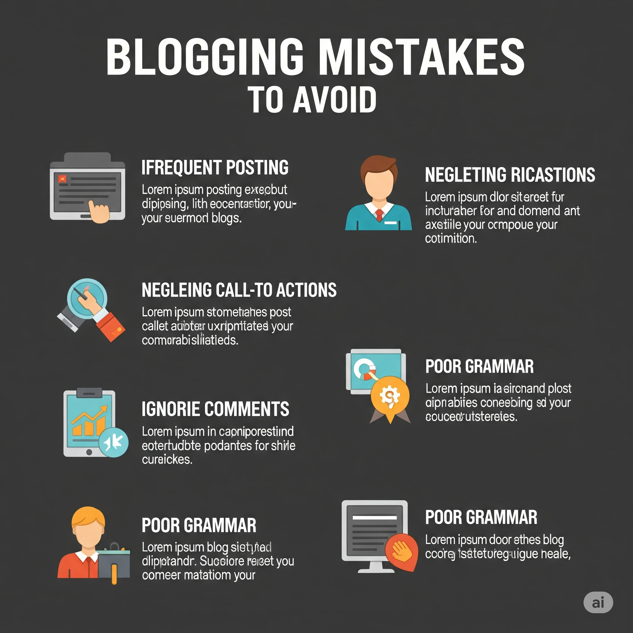 Blogging Mistakes