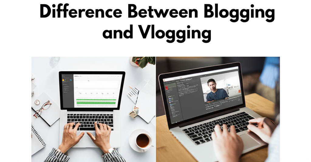 Difference Between Blogging and Vlogging: A Detailed Comparison
