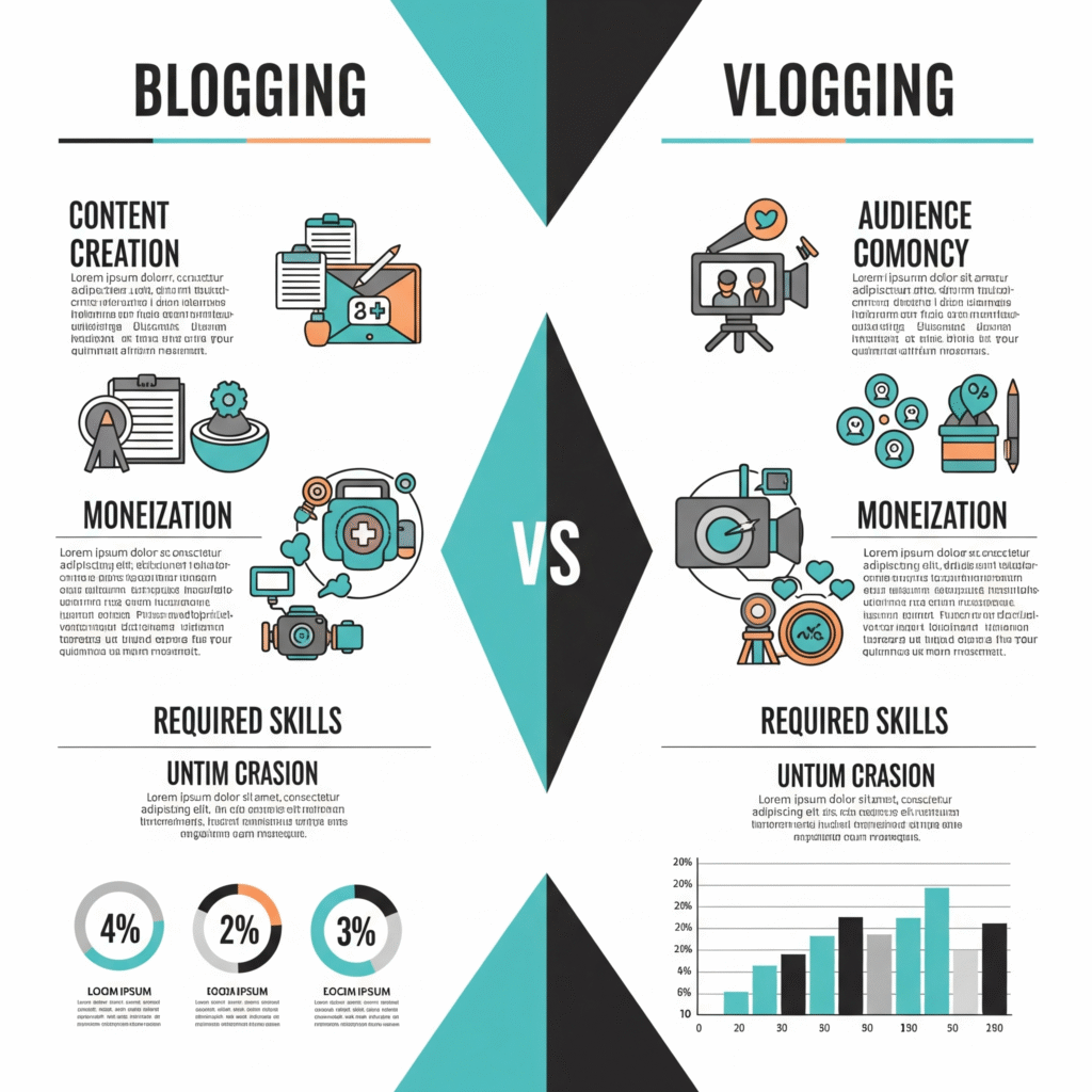 Difference Between Blogging and Vlogging: A Detailed Comparison
