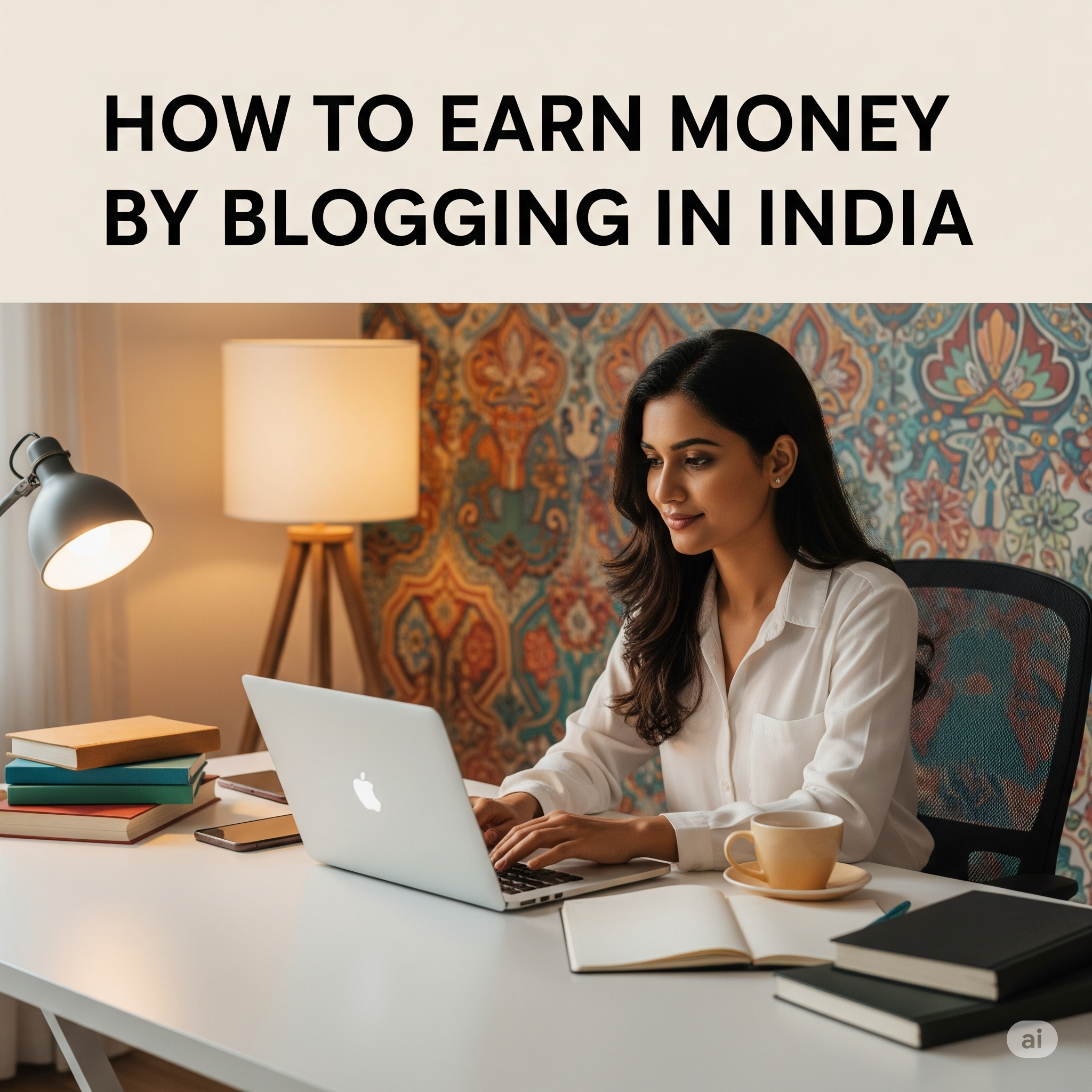 How to earn money by blogging in India